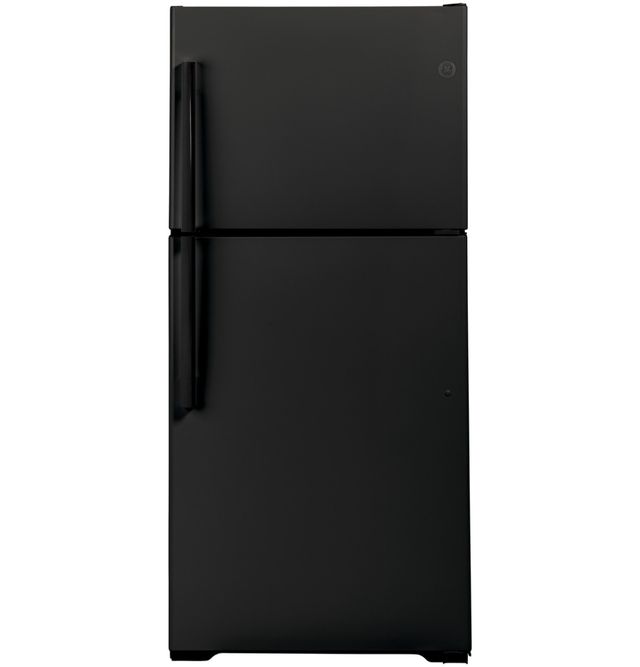 GE® 30" 19.1 Cu. Ft. Black Top Freezer Refrigerator-0