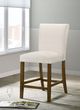 Coaster® Paxton 2-Piece Beige/Brown Upholstered Counter Dining Side Chair-1