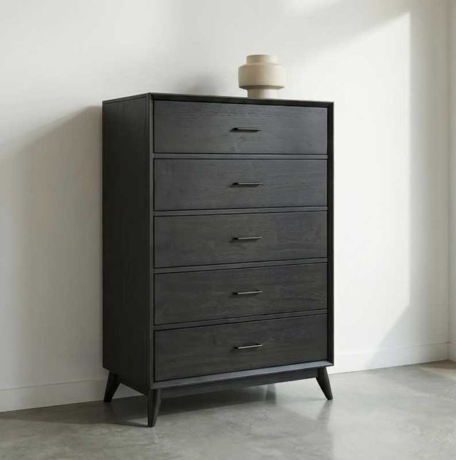 Liberty Furniture Century Modern Black Walnut Chest-1