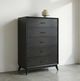 Liberty Furniture Century Modern Black Walnut Chest-1