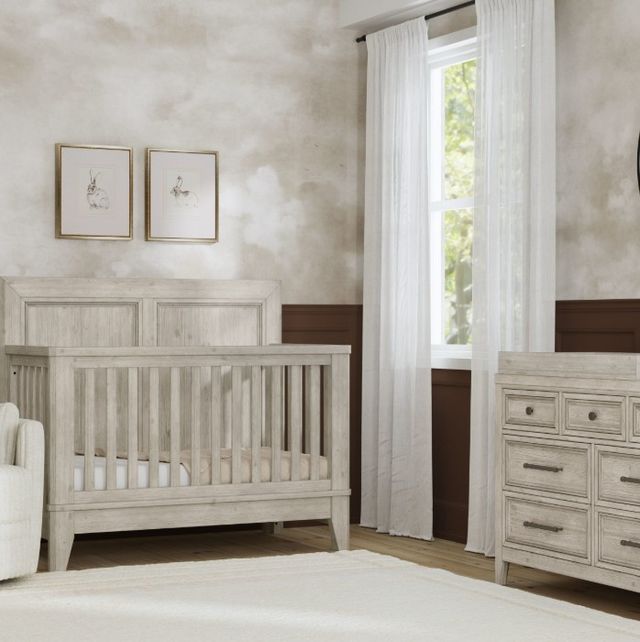 Westwood Design Carlson Washed Linen Convertible Crib-1
