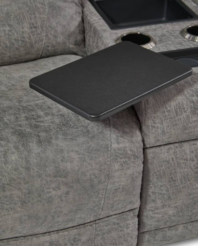 レオナール Dorian Reclining Loveseat with Console LZ449755
