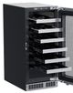 Marvel Professional 15" 2.7 Cu. Ft. Stainless Steel Wine Cooler-1