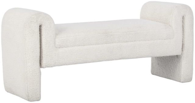 Classic Home Ada Ivory Bench-0