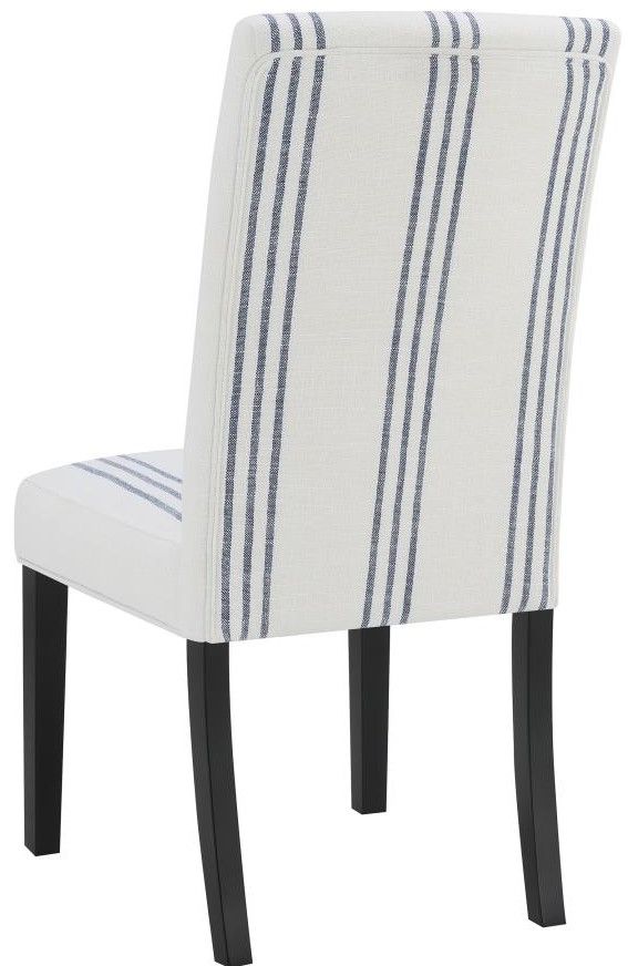 Coaster® Herran Beige/Black Upholstered Dining Side Chair-4