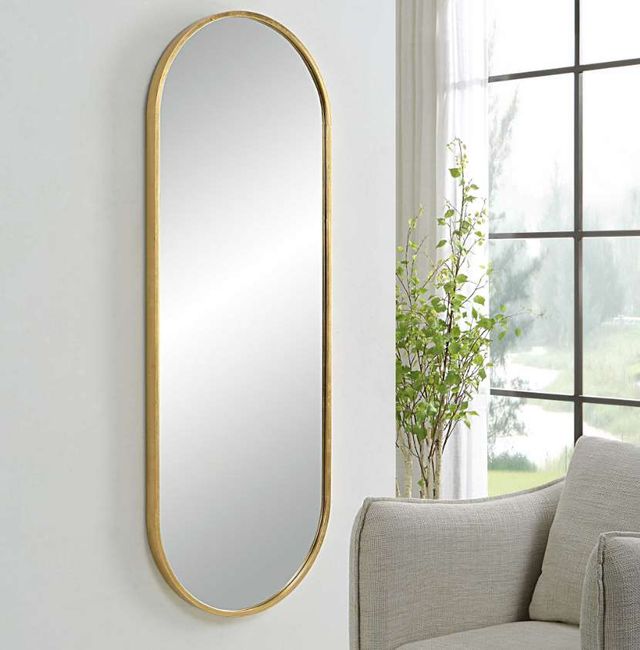 Uttermost® Varina Gold Tall Mirror-1