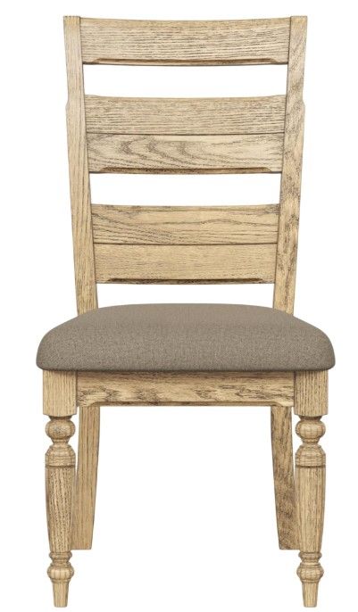 Bernards Bellamy Lane Brown/Caramel Dining Side Chair-2