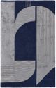 Feizy Nash Navy/Silver 5' x 8' Rug-0