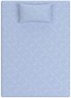 Sierra Sleep® By Ashley® iKidz 7" Memory Foam Firm Euro Top Full Mattress and Pillow-3