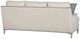 Fairfield® Customizable Libby Langdon Remy Sofa with Champagne Legs-3