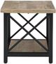 Signature Design by Ashley® Bristenfort Brown End Table with Black Base-2