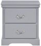 Mazin Furniture Seabright Gray Nightstand-0