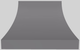 Vent-A-Hood® Designer Series 48" Gunsmoke Wall Mounted Range Hood-0