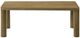 Coaster® Castlewood 3-Piece Brown Oak Table Set-2