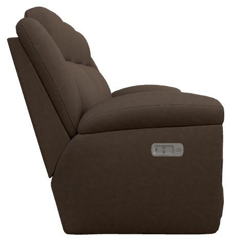 La-Z-Boy® Joel Mahogany Power Reclining Sofa with Headrest-2