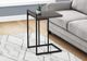 Monarch Specialties Inc. Grey Accent Table with Black Base-3