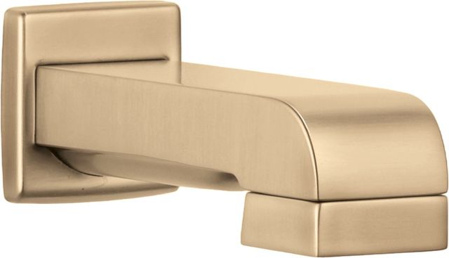 Brizo Siderna® Brilliance® Luxe Gold® Diverter Tub Spout-0