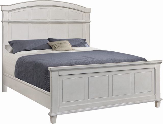 Coaster® Carolina 4-Piece Antique White Queen Bedroom Set-1
