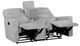 Homelegance® Lyndon Gray Double Manual Reclining Loveseat-4