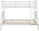 Homelegance® Darden White Twin over Full Youth Bunk Bed-4