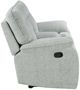 New Classic® Home Furnishings Chablis Mist Gray Manual Reclining Console Loveseat-4