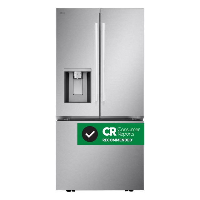 LG 33" 24.5 Cu. Ft. PrintProof™ Stainless Steel French Door Refrigerator-1