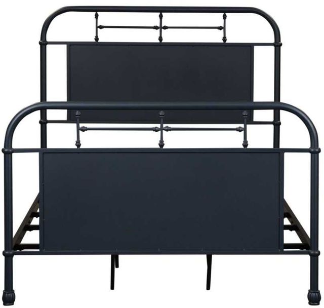 Liberty Furniture Vintage Navy Full Youth Metal Rod Bed-2