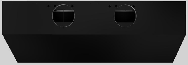 Vent-A-Hood® 66" Black Wall Mounted Range Hood-4