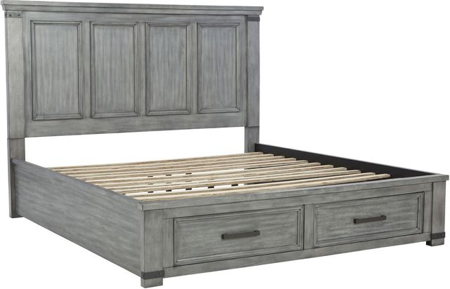 Signature Design by Ashley® Russelyn Gray Queen Storage Bed-1