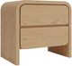 Modus Furniture Elora Timber 2-Drawer Nightstand-0