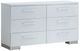Furniture of America® Christie Glossy White Dresser-0