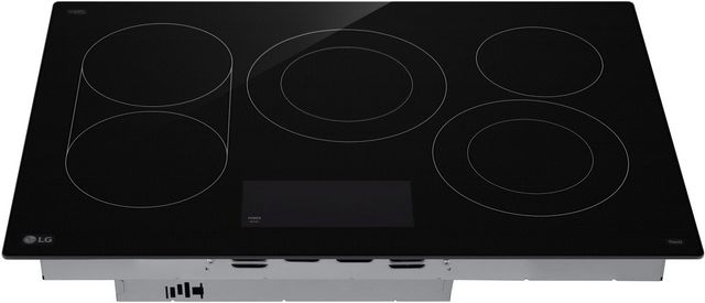 LG 30" Black Electric Cooktop-2
