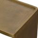 Uttermost® Braven Derwent Antique Brass Side Table-4