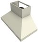 Vent-A-Hood® 54" Biscuit Euro-Style Wall Mount Range Hood-1