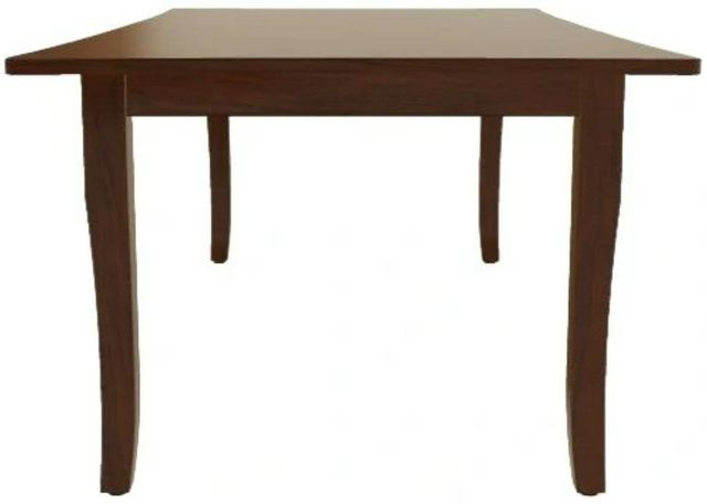 Mavin Customizable 42" x 60" Concave Extendable Dining Table with 18" Leaf-2