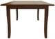 Mavin Customizable 42" x 60" Concave Extendable Dining Table with 18" Leaf-2
