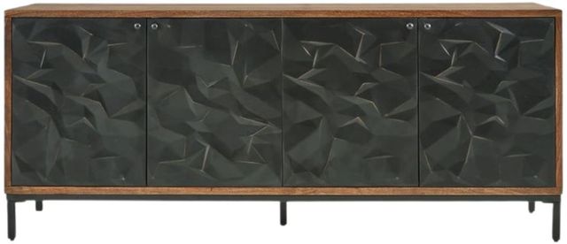 Signature Design by Ashley® Dorannby Black/Brown Accent Cabinet-1