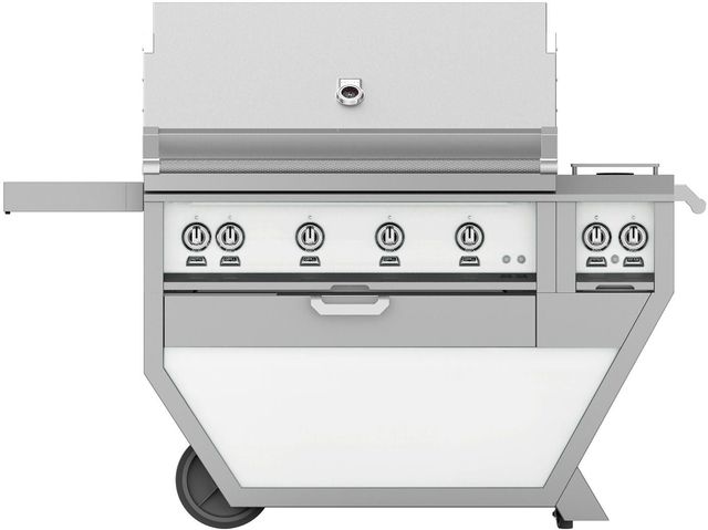Hestan® Deluxe 6-Burner Froth Freestanding Liquid Propane Grill-0