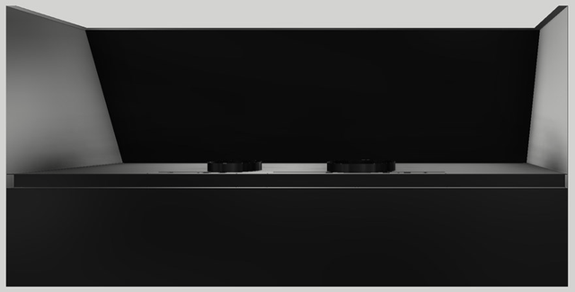 Vent-A-Hood® 60" Black Wall Hood-1