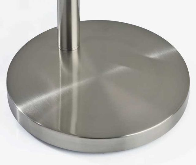 Adesso® Layla Brushed Steel Floor Lamp-2
