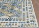 KAS Rugs Dahlia Blue Mosaic 5'x7' Area Rug-5