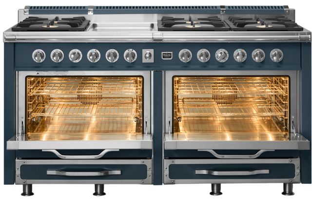Viking® Tuscany 66” Squall Pro Style Dual Fuel Range with Griddle-1