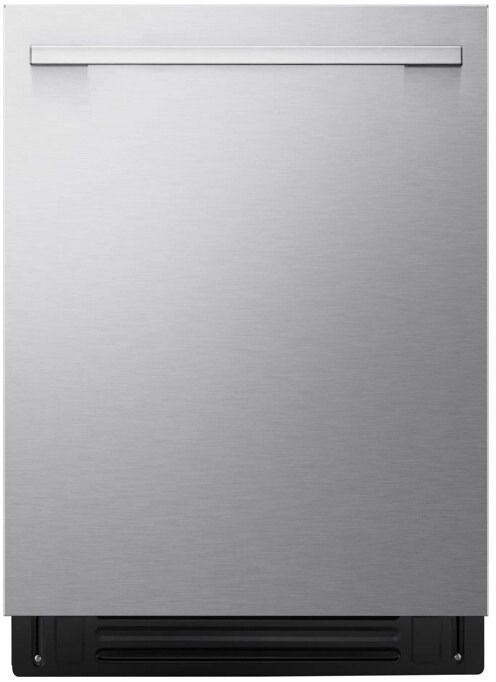 LG 24'' PrintProof™ Stainless Steel Smart FlushFit™ Top Control Built- In Dishwasher with QuadWash® Pro and TrueSteam® -0