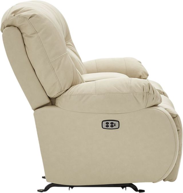 Best® Home Furnishings Customizable Brinley Leather Power Rocker Reclining Loveseat with Console and Tilt Headrest-3