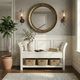 Sunny Designs™ Marble White 48" Accent Bench with Storag-1