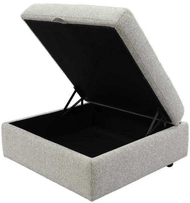 Parker House® Juliana Crisp Taupe Storage Ottoman-1