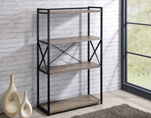 Steve Silver Co. Corday Black/Gray Bookcase-4