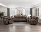 Homelegance® Proctor Brown Double Reclining Sofa-1