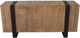 Nest Home Collections Huntington Antique Black/Natural Wine Cabinet-4