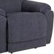 HomeStretch Showtime Graphite Power Recliner with Power Headrest and Lumbar-2